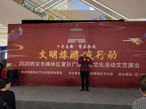 文明旅游 我行動——2020西安市碑林區群眾文化活動文藝演出暨文化藝術交流組織紀實